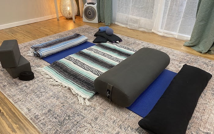 yin yoga props